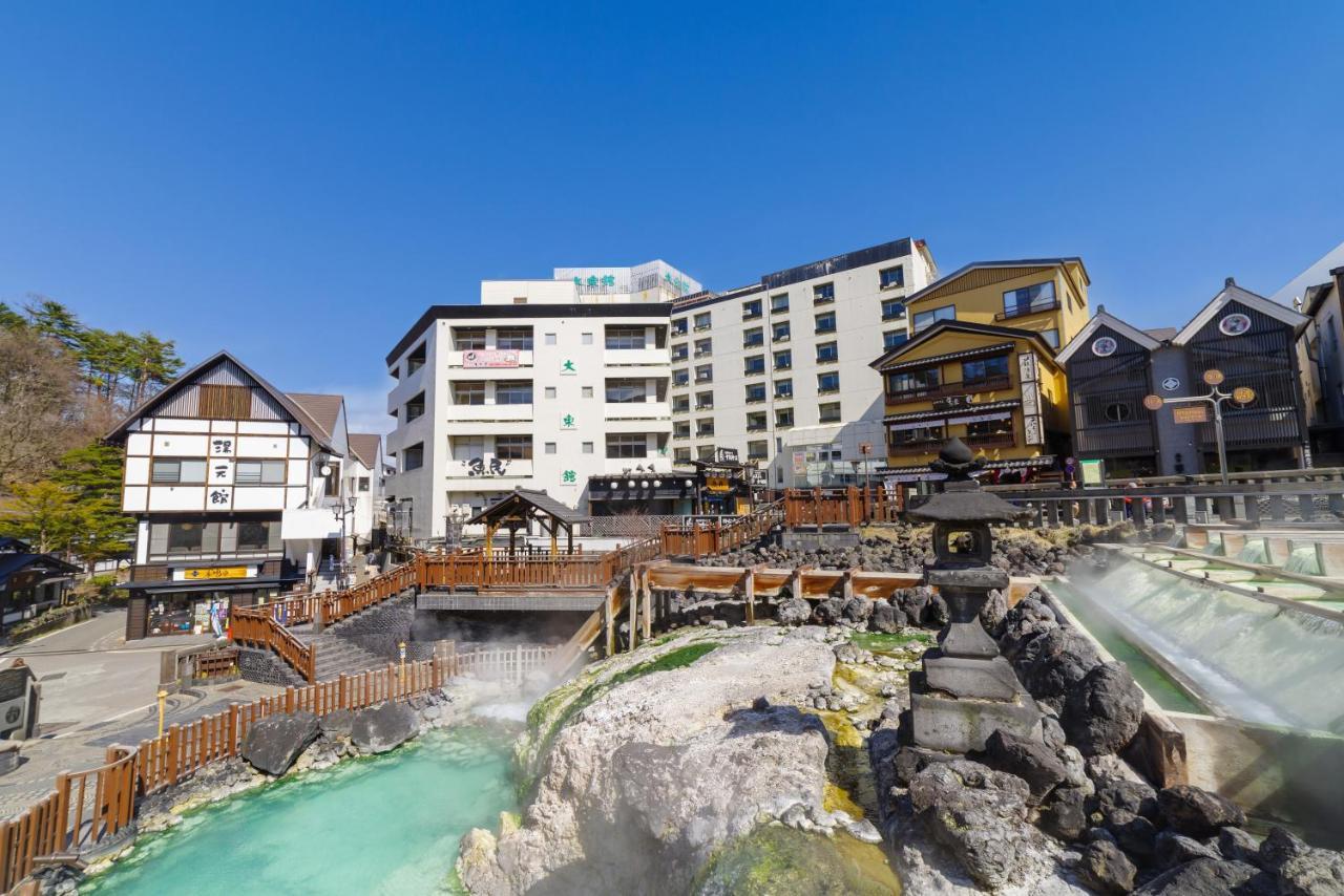 Daitokan Hotel Kusatsu  Bagian luar foto