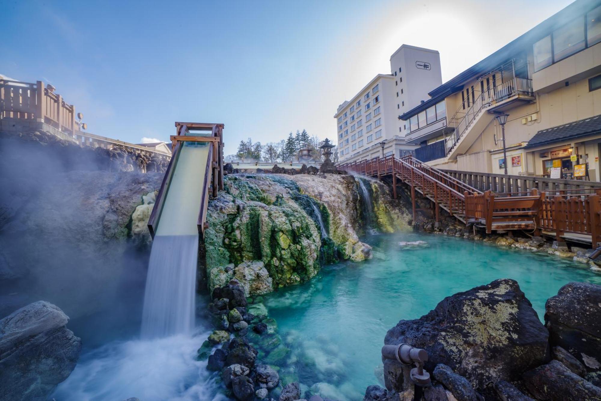 Daitokan Hotel Kusatsu  Bagian luar foto