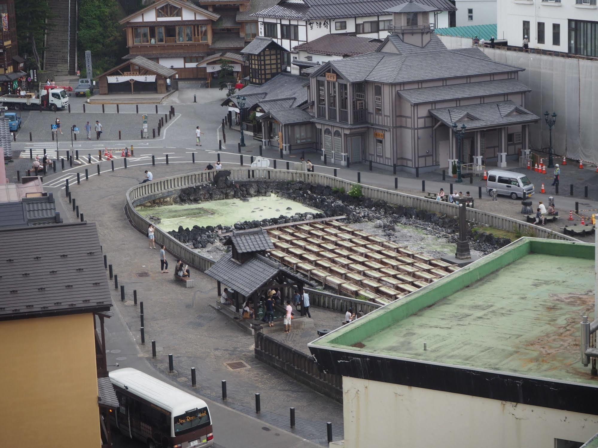 Daitokan Hotel Kusatsu  Bagian luar foto