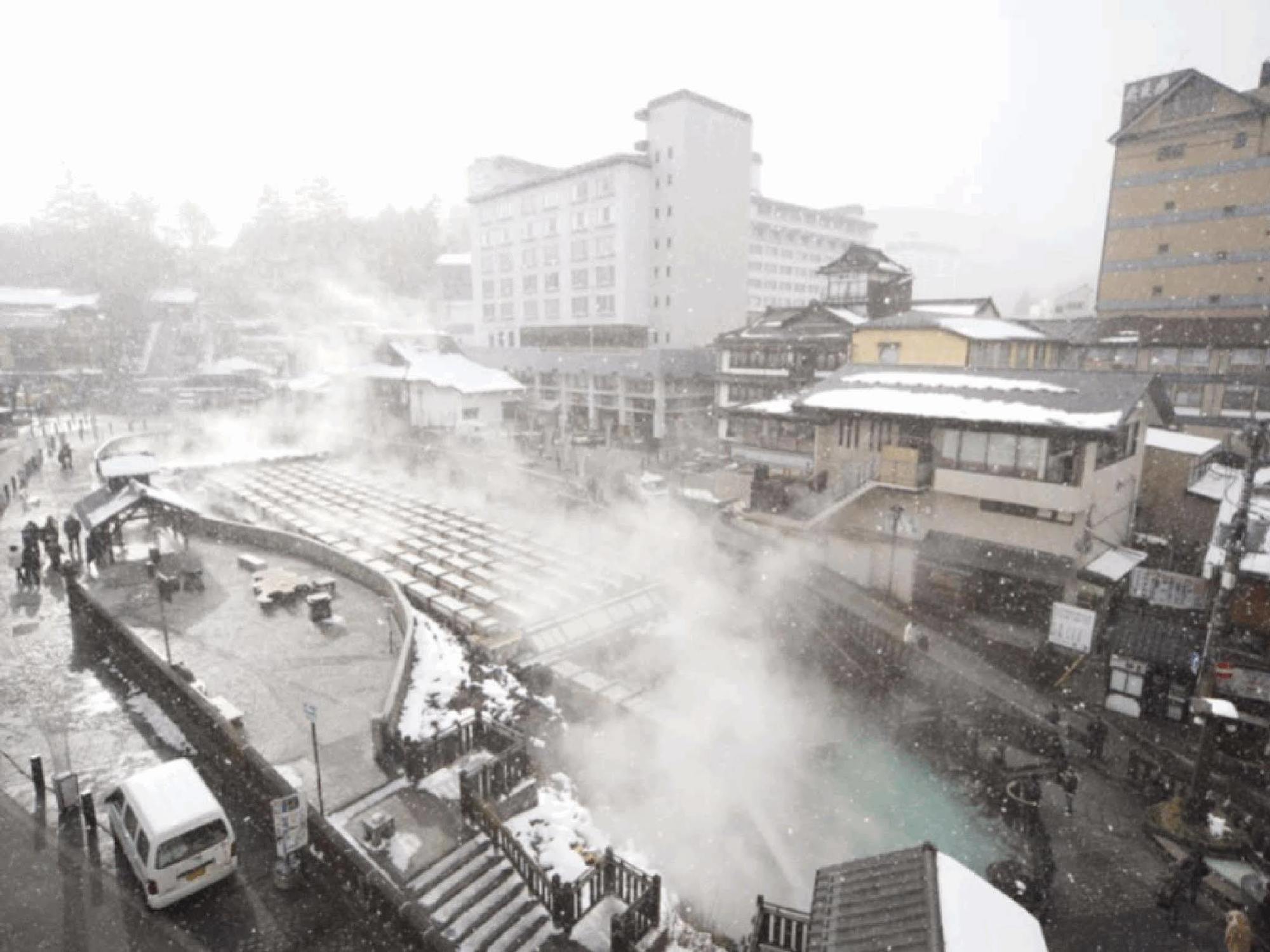 Daitokan Hotel Kusatsu  Bagian luar foto