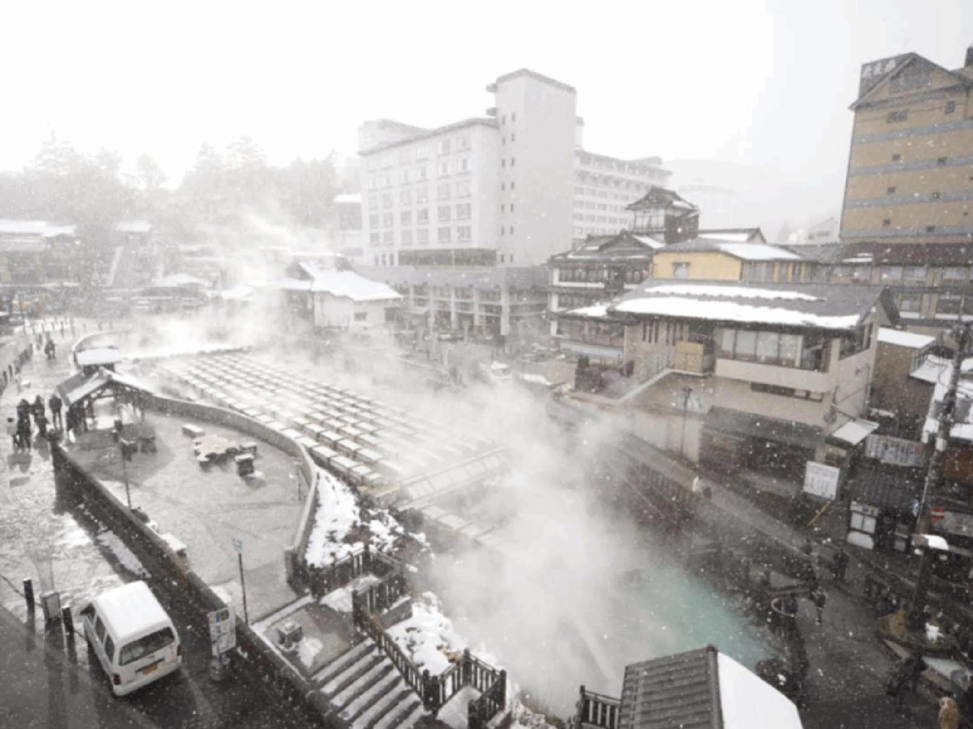 Daitokan Kusatsu  Bagian luar foto